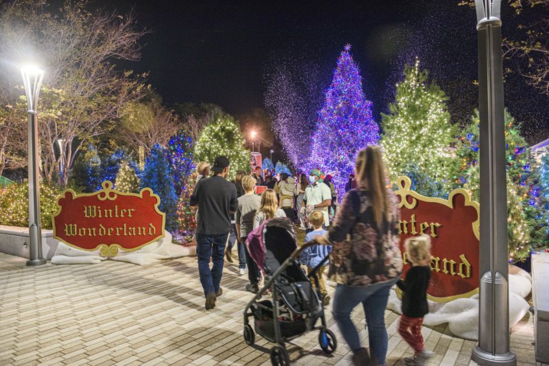 Winter Wonderland in downtown Clearwater, Florida. Providing family fun for 28 years.